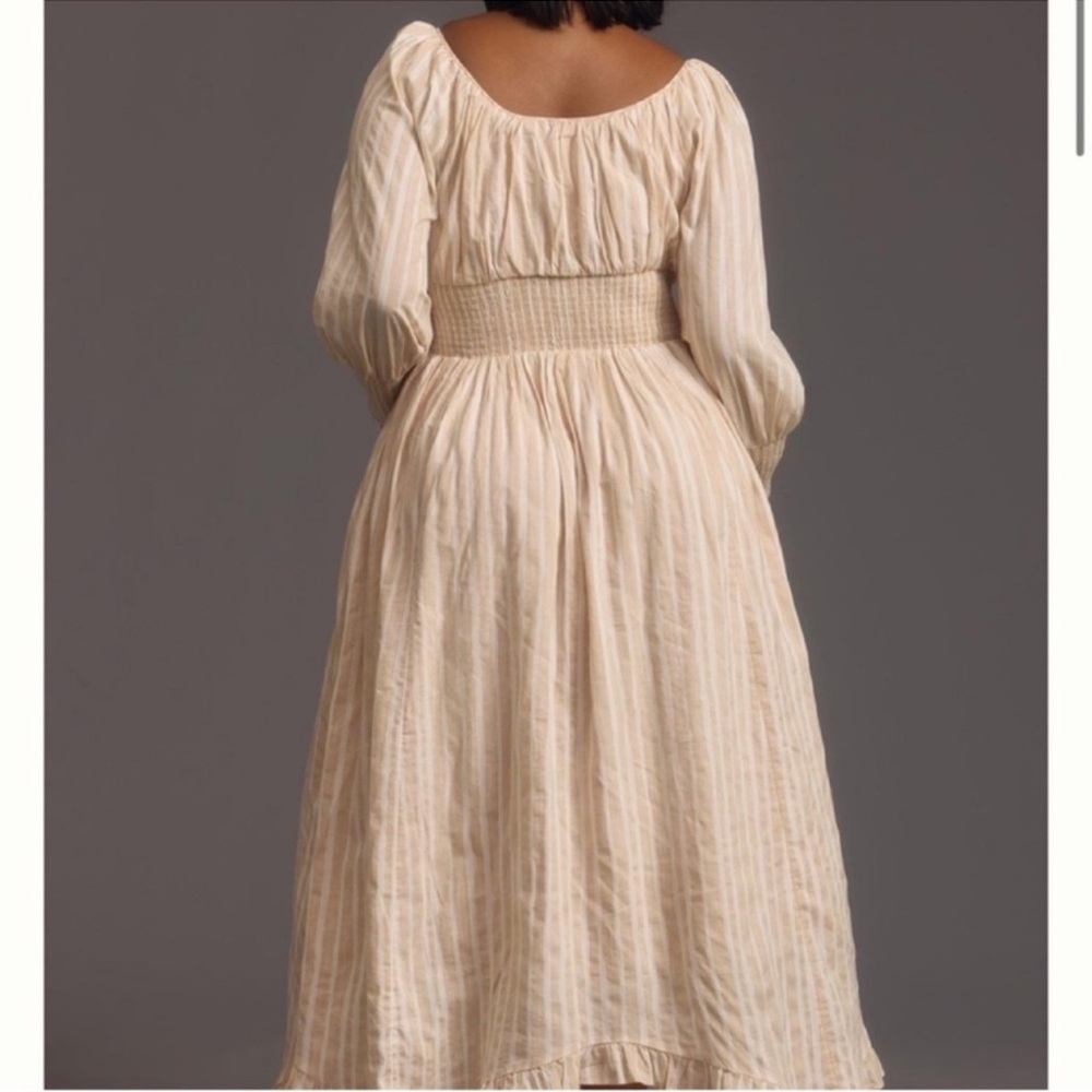 Anthropologie Stripe Dress, 2X - Picture 6 of 6